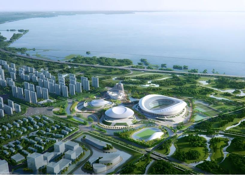 無錫奧林匹克體育產(chǎn)業(yè)中心ETFE膜結構項目